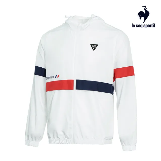 【LE COQ SPORTIF 公雞】抗UV、防潑水潮流百搭防風外套 男女-多款多色-LOR61861-863_LOR62861-863