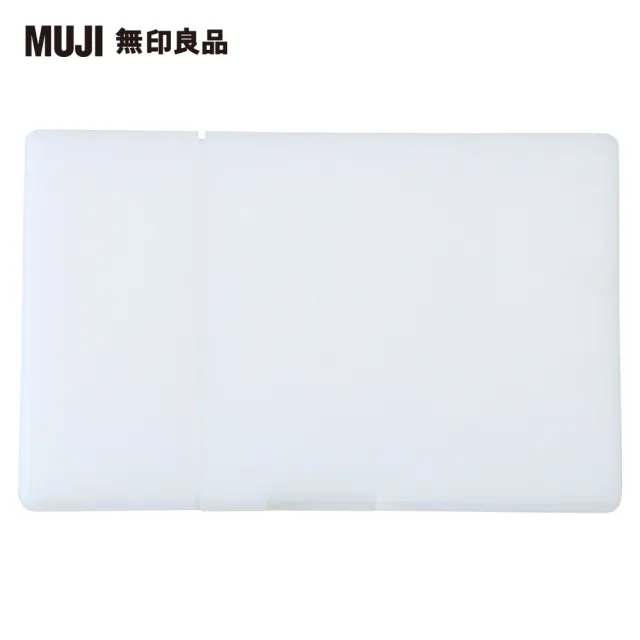 【MUJI 無印良品】PP卡片盒/雙開式