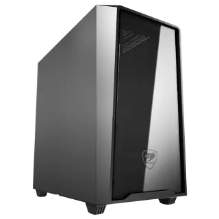 【COUGAR 美洲獅】MG120 鏡面小立式機箱 絕佳散熱機殼(Mini ITX / Micro ATX)