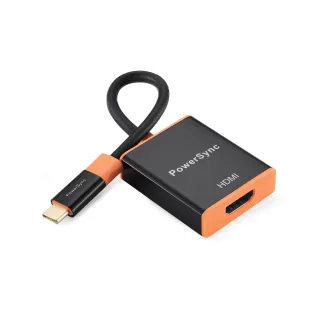 【PowerSync 群加】USB3.1 Type C to HDMI 傳輸線(CUBCKCRP0001)