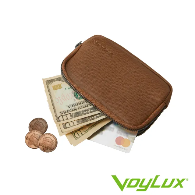 【VoyLux 伯勒仕】Acces系列牛皮零錢包-10952xx(共2色)
