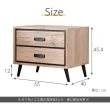 【時尚屋】奧爾頓橡木1.8尺床頭櫃RV8-A722(免運費 免組裝 床頭櫃)