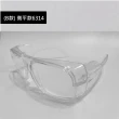 【太力TAI LI】2入組台灣製防霧透明防護眼鏡護目鏡 抗UV400 檢驗合格(附眼鏡袋+眼鏡布)