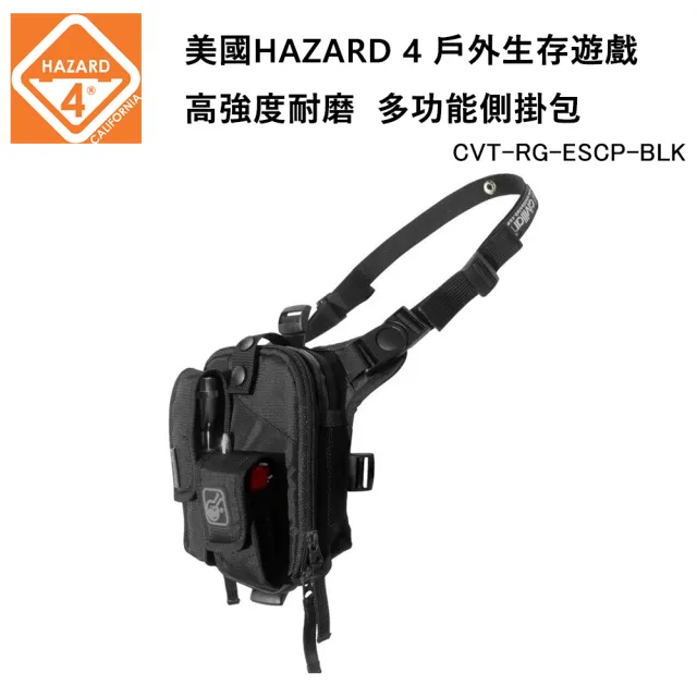 【Hazard 4】Covert Escape RG Chest Pack 多功能側掛胸包 CVT-RG-ESCP-BLK(公司貨-黑色)