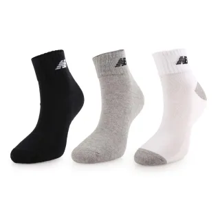 【NEW BALANCE】運動短襪-3入-慢跑 襪子 NB(7831810200)