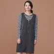 【MsMore】歐美風背心連衣裙套裝組#101073(灰色)