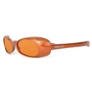 【Romeo Gigli】義大利質感橢圓鏡框太陽眼鏡(橘-RG217-5I1)
