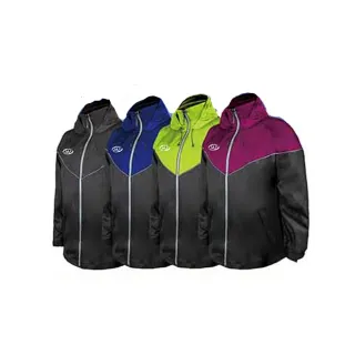 【JAP】時尚運動風防水透氣款 兩件式雨衣 YW-R206 四色 雙層拉鍊設計(透氣網布  三層防水 反光條)