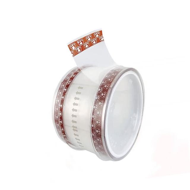 【王佳】抽取式OPP封口透明膠帶｜貓爪(36mm x 55mm/易撕貼  餐盒.包裝.烘焙包材.密封.貼紙.麵包.三明治)