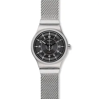 【SWATCH】SISTEM MECHE S 金屬機械手錶/男錶/女錶/瑞士製造 YIS418MB(42mm)