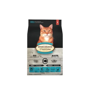 【Oven-Baked 烘焙客】成貓-深海魚配方 5lb/2.27kg*2包組(貓糧、貓飼料、貓乾糧)