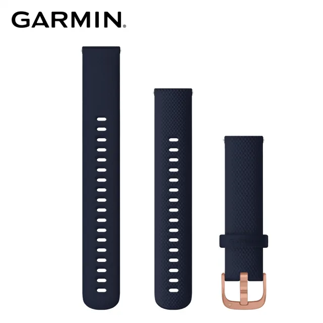 【GARMIN】Quick Release 18mm vivomove 3S 矽膠錶帶