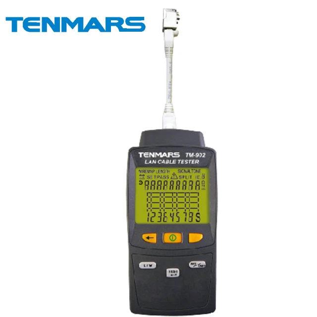 【Tenmars 泰瑪斯】網路線測試器 TM-903(網路線測試器 網路測試器 網路線測試錶 網路測試)