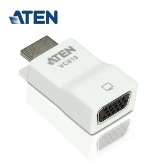 【ATEN】HDMI 轉VGA 視訊轉換器(VC810)
