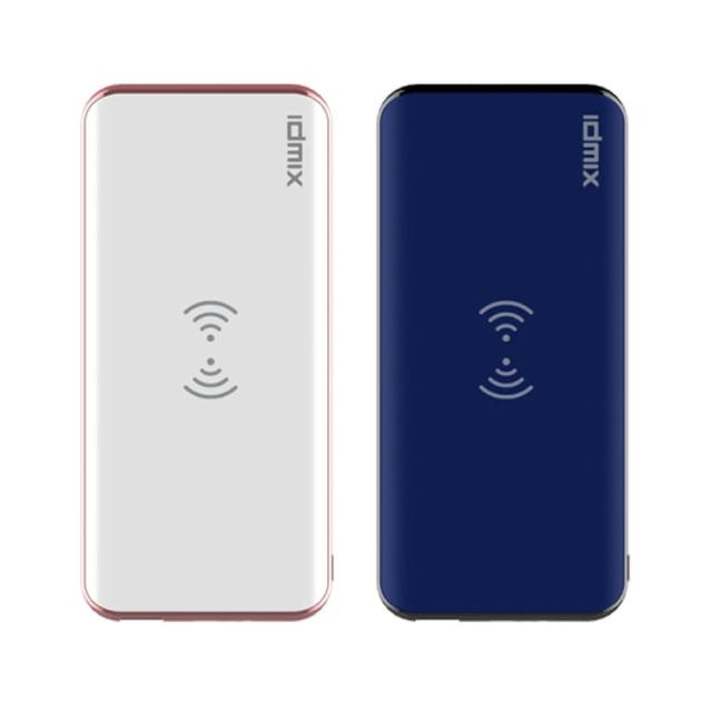 【idmix】Power Mint 8000 QC3.0 無線充電行動電源Q8(PD+QC3.0+無線充電)