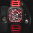 【SEVENFRIDAY】賽車車隊系列 限量機械錶-黑x紅/48mm(P3B-6)