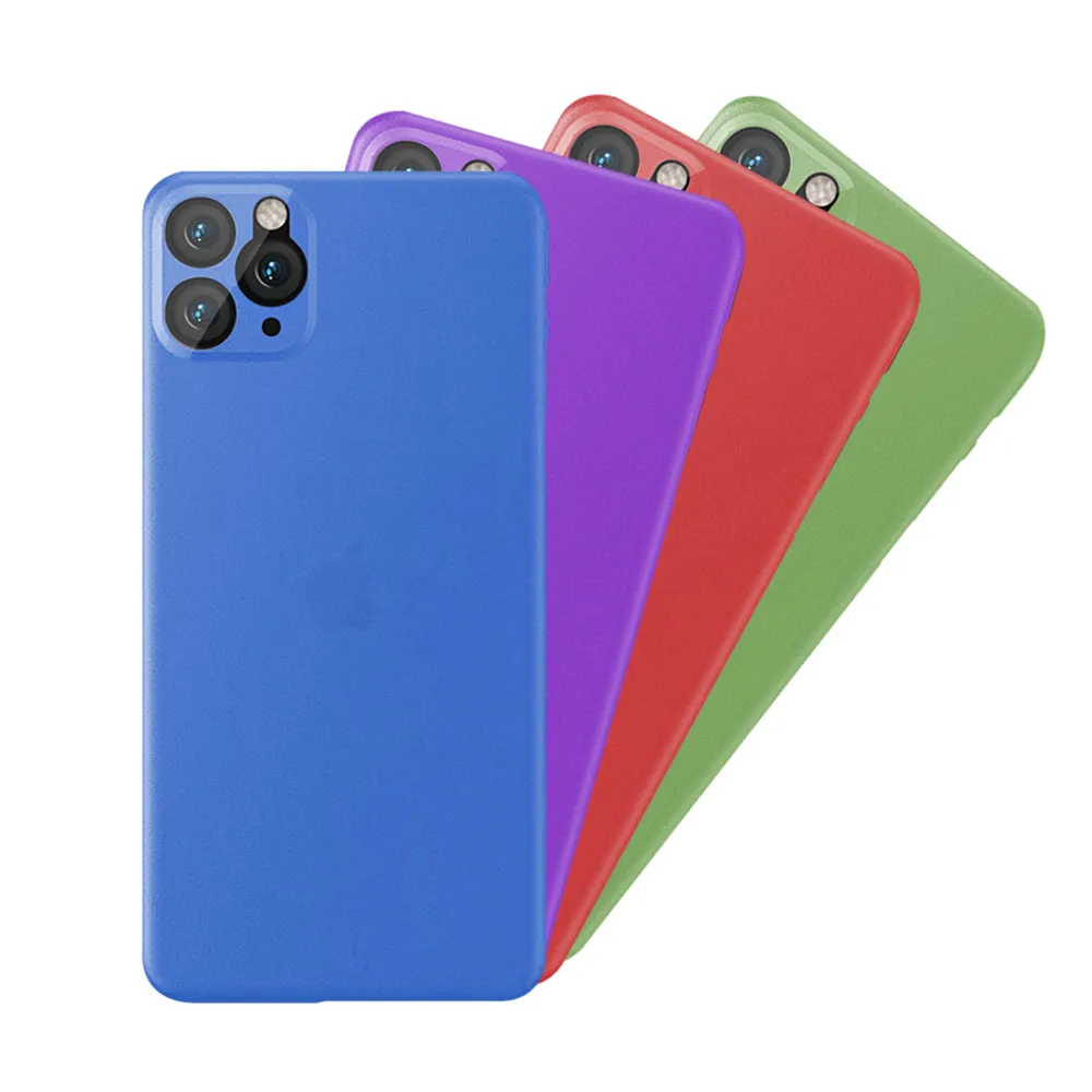 iPhone 11 Pro 手機殼 純色霧面防指紋磨砂保護殼款(11Pro手機殼 11Pro保護殼)