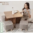 【MIYAZAKI】日式極簡風和室桌-1桌2椅組合(桌几/小茶几)