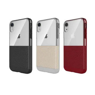 【X-Doria】iPhone XR 朗逸DASH系列拼接皮革手機殼(3色)