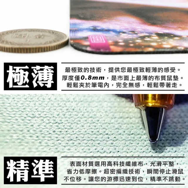 【BORSU】極薄鼠墊_FUNNY_數字按鍵(台灣製 滑鼠墊 耐用 個性 懷舊)