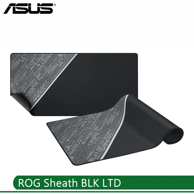 【ASUS 華碩】ROG Sheath BLK LTD 電競滑鼠墊