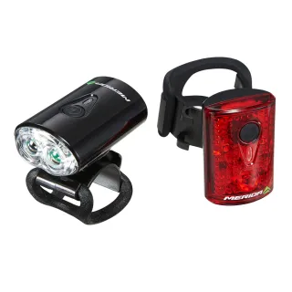 【MERIDA 美利達】USB前後車燈組(車燈/前燈/後燈/尾燈/照明/單車/自行車)