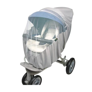 【VIVIBABY】嬰兒推車專用防塵蚊帳/嬰兒手推車(防塵 蚊帳 抗UV 晴雨兩用 嬰兒外出必備)