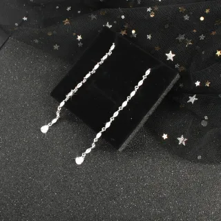 【Emi 艾迷】孫藝珍同款 巨星風采水晶流蘇耳環(愛的迫降 孫藝珍 同款)