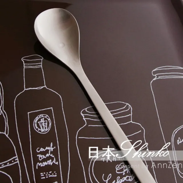 【AnnZen】《日本製 Shinko》設計師佐藤大-微笑酒窩 EQUBO系列-餐刀叉匙餐具禮盒(日本製 餐具禮盒-6件組)