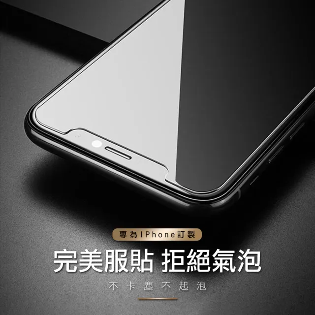 iPhoneX XS 高清透明非滿版半屏9H玻璃鋼化膜手機保護貼(XS保護貼  X保護貼)