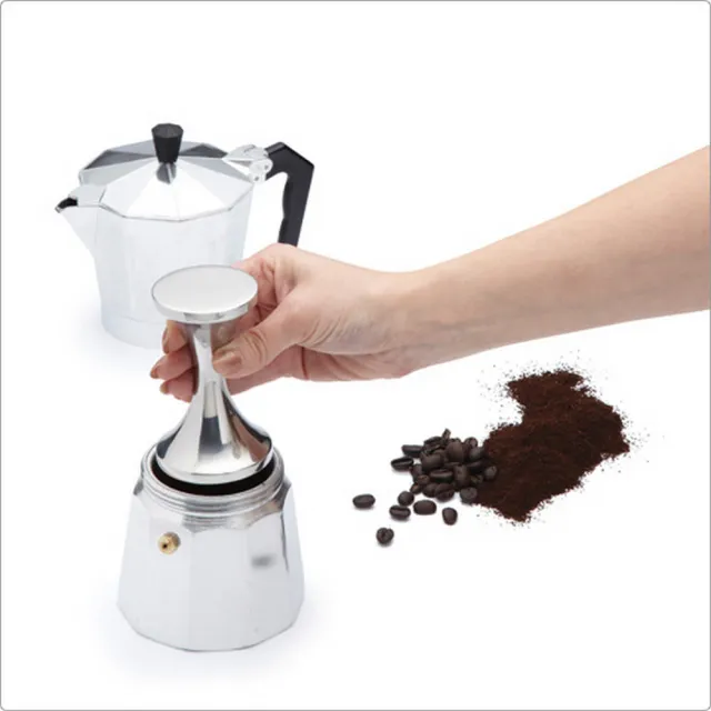 【KitchenCraft】雙頭咖啡粉填壓器(咖啡佈粉器 壓粉器 咖啡壓粉器 平粉錘 整粉器 填壓器)