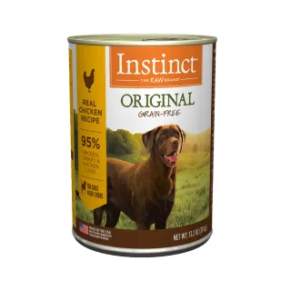 【Instinct 原點】雞肉無穀全犬主食罐374g(主食罐 低過敏 無穀 WDJ 全齡適用)