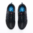 【MOONSTAR 月星】男鞋日本MoonStar全方位防水透氣越野機能鞋(黑色)