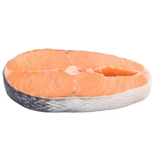 【池鮮生】智利頂級鮮嫩鮭魚厚切片8片組(290g±10%/片)