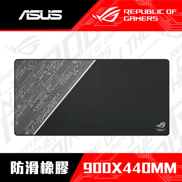 【ASUS 華碩】ROG Sheath BLK 加大版電競滑鼠墊