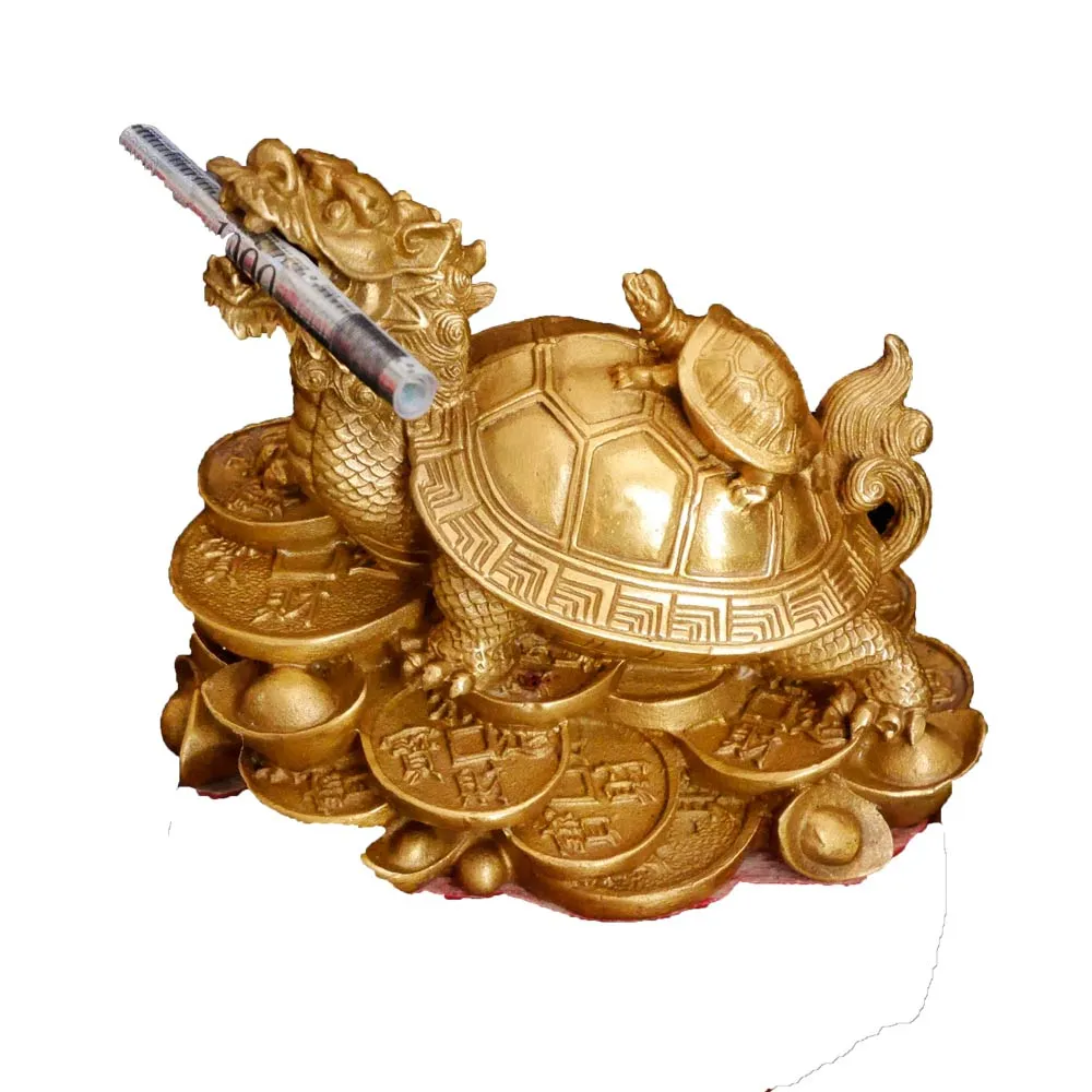 命運好好玩】鎮宅子母龍龜黃銅擺鎮- momo購物網- 好評推薦-2026年1月