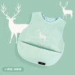 【ilody】北歐風3D立體圍兜(輕薄透氣不悶不熱好清洗)
