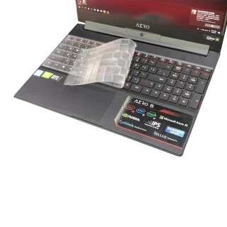【Ezstick】技嘉 GIGABYTE Aero 15 高級TPU 鍵盤保護膜(鍵盤膜)