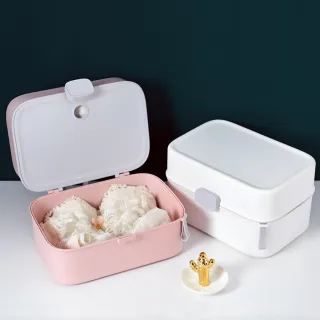 【IDEA】旅行便攜式防塵小物分隔收納盒(衣物收納)