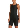 【NIKE 耐吉】SWIM 女泳裝 連身泳裝 塑身型 黑 NESSA155-001(女連身)