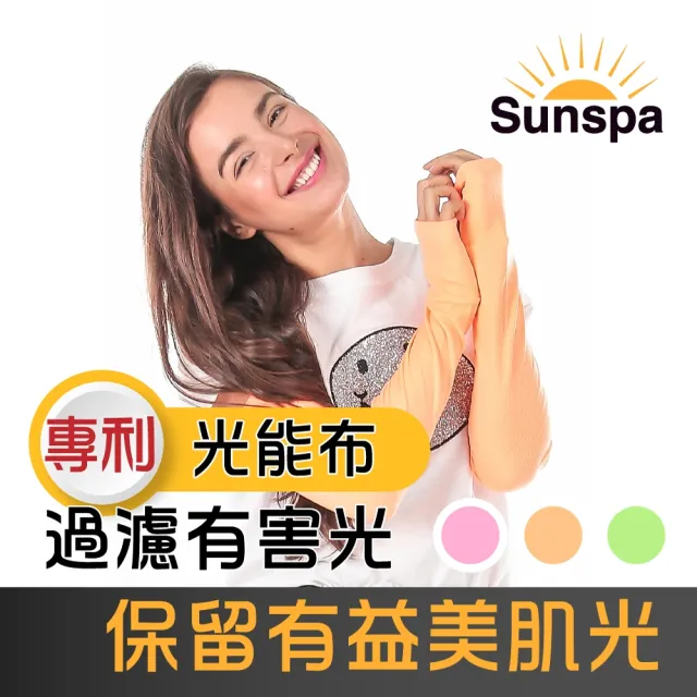 【SUN SPA】真 專利光能布 UPF50+  保暖防風 口罩式連帽外套+袖套 2件特惠組(秋冬抗寒 抗UV防紫外線)