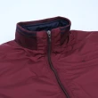 【ROBERTA 諾貝達】秋冬必備 可拆二件式背心夾克外套(暗紅)
