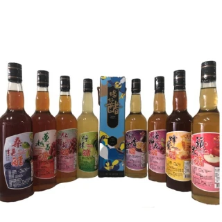【亞源泉】嚴選喝好醋系列水果醋 禮盒 8種口味 任選4瓶