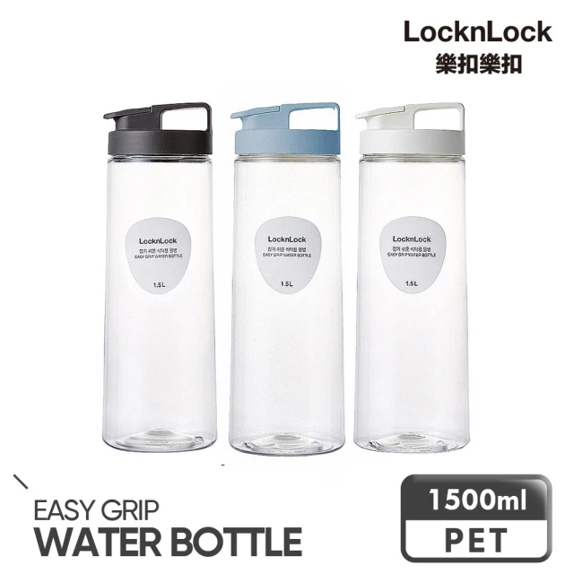 【LocknLock樂扣樂扣】PET大容量輕鬆手提冷水壺1500ml(三色任選)