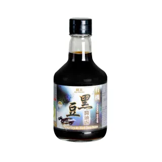 【菇王】有機黑豆醬油露300ml(全素)