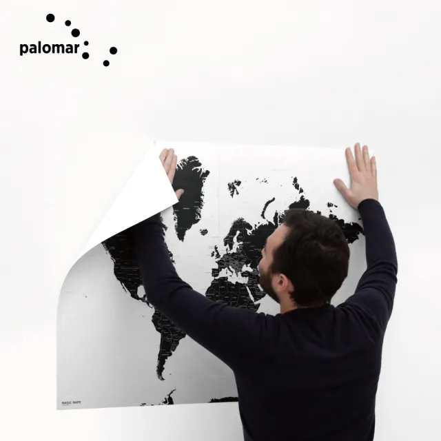 【Palomar】 Magic Maps 迷你版(地圖/旅行/居家裝飾/壁貼)