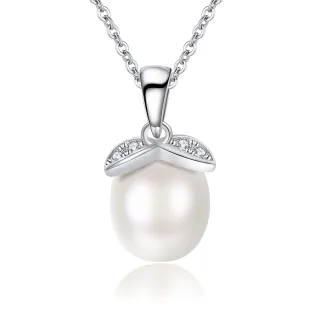 【KATROY】天然珍珠．7.0-8.0mm ．母親節禮物(純銀項鍊)