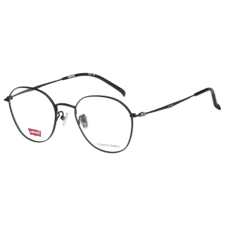 【LEVIS】Levis 光學眼鏡(黑色LV7007F)