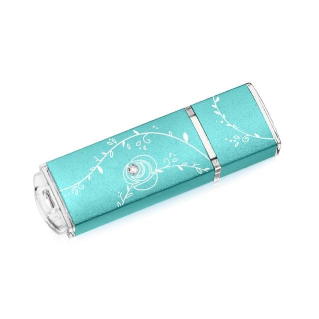 【TCELL 冠元】USB3.0 256GB 絢麗粉彩隨身碟(Tiffany藍)