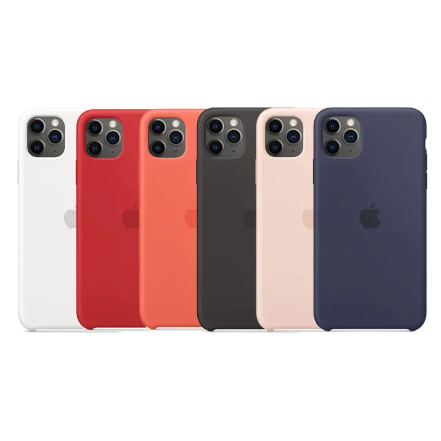 【Apple 蘋果】原廠 iPhone 11 Pro Max Silicone Case 矽膠保護殼(台灣公司貨)